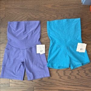 NWT Beyond Yoga biker shorts - size Small